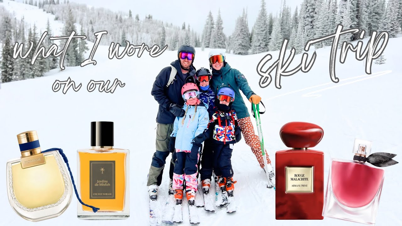 perfumes I wore on our ski trip ⛷️ pack with me, new perfume, and what worked out