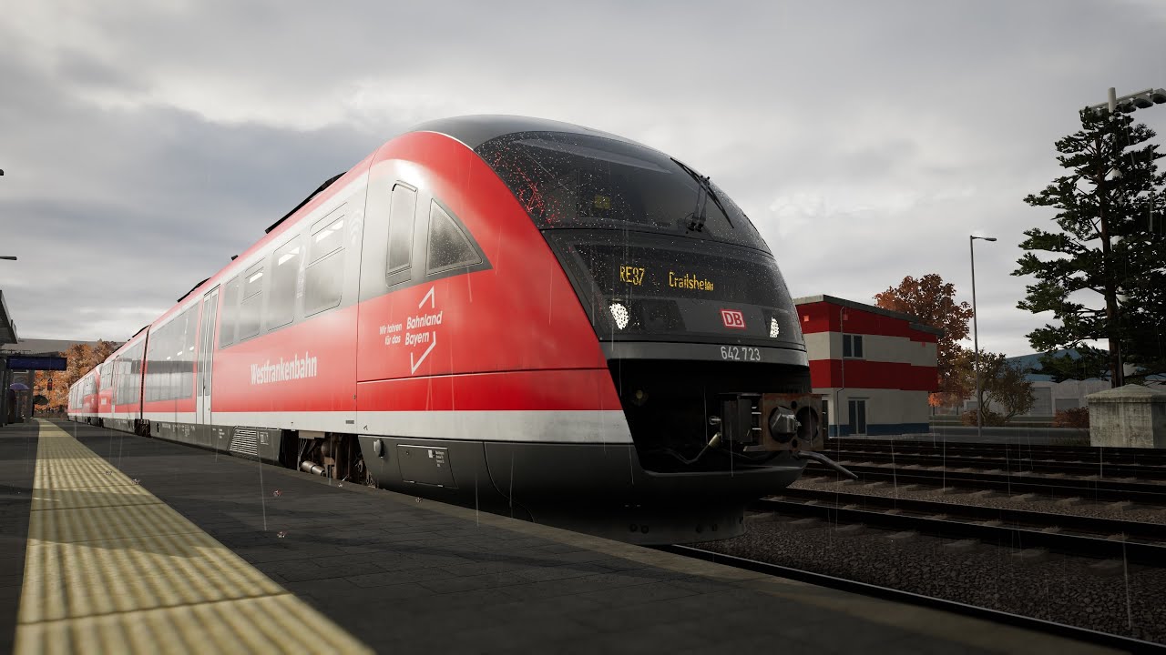 Train Sim World 6 Br 642 RE 87 Fahrt auf der Strecke Maintalbahn