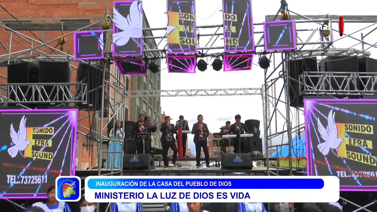 CANTORES DEL REY | EN LA LUZ DE DIOS ES VIDA  | EN VIVO  🇧🇴