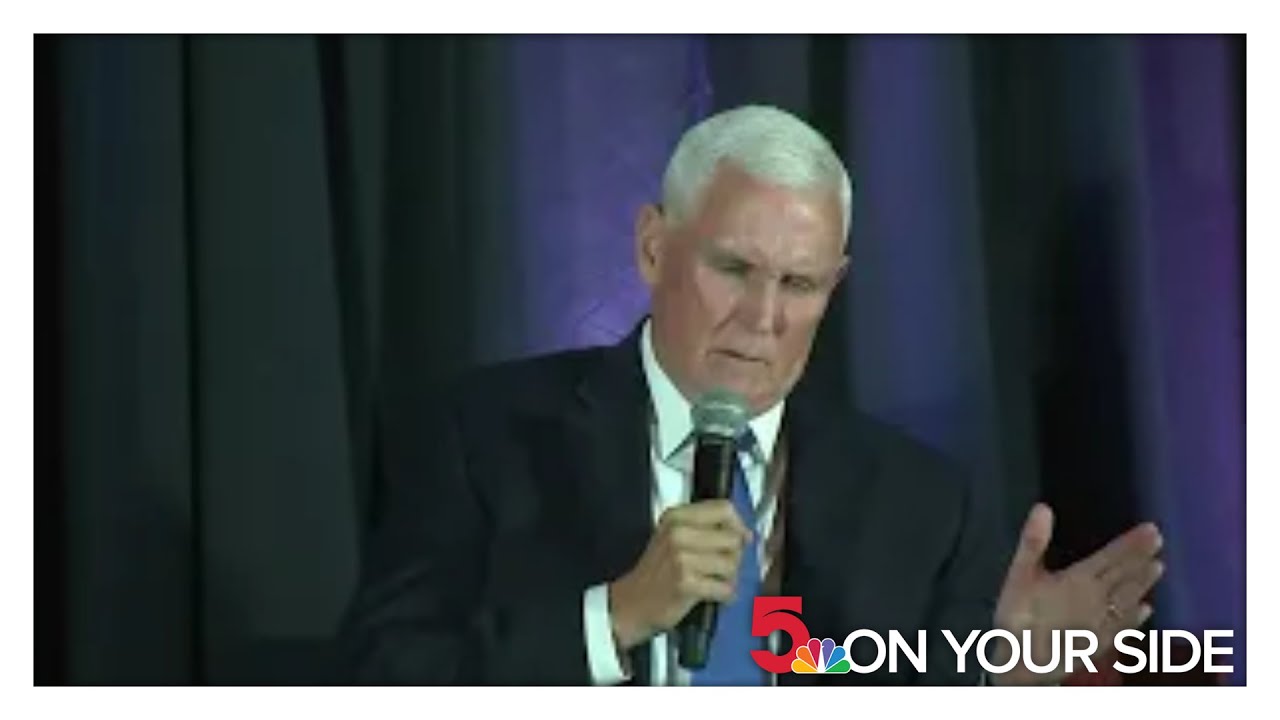 Mike Pence: Can't support Kamala Harris; won't endorse Donald Trump