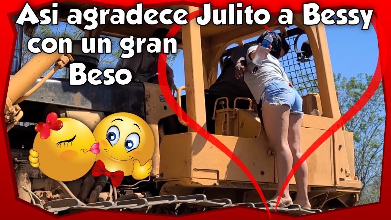 Bessy cuida a su novio Julito en el trabajo😍 La nueva maquina del 4K🚜 Parte 3