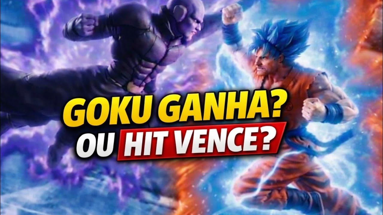 A LUTA QUE DESAFIA O TEMPO 😱 GOKU vs HIT