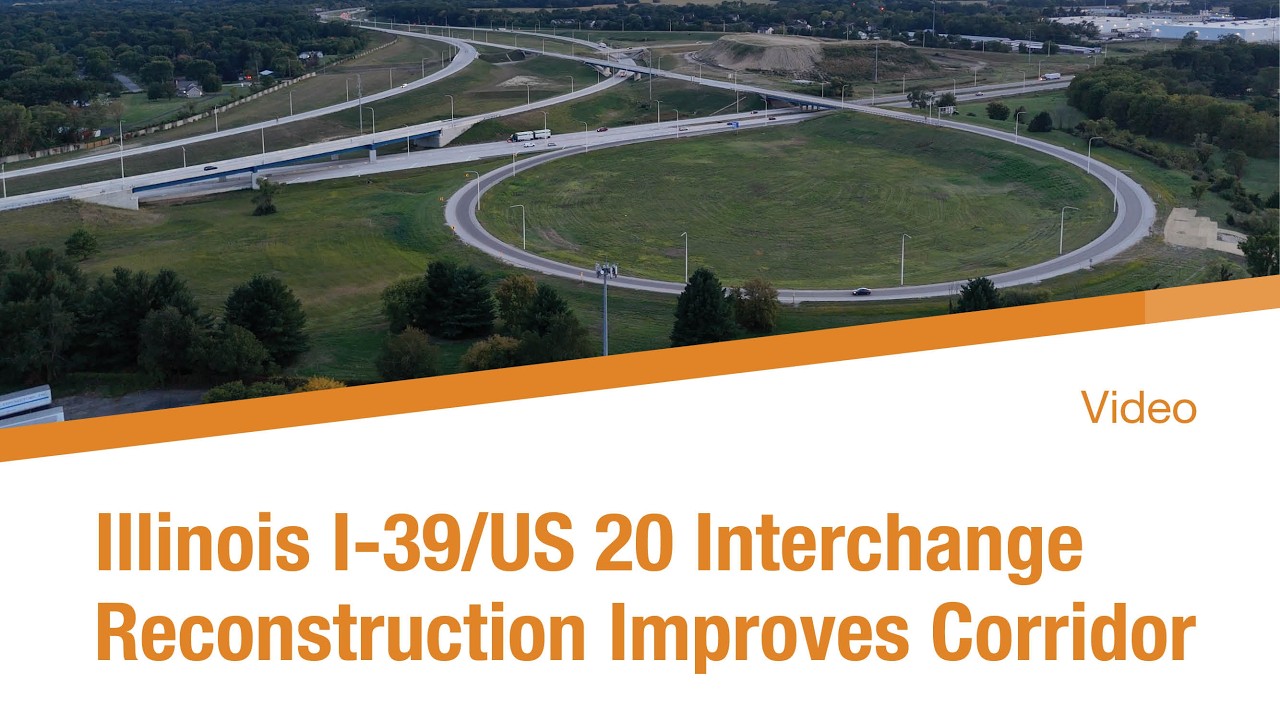Illinois I-39/US 20 Interchange Reconstruction Improves Corridor | Rockford, Illinois
