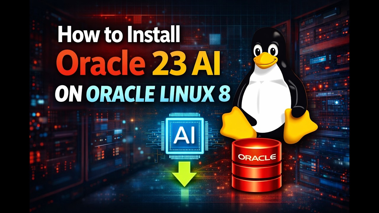 How to Install Oracle 23 AI on Oracle Linux 8