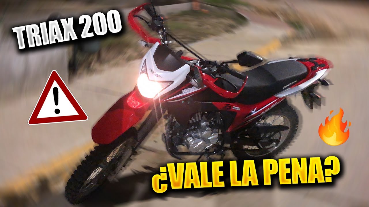 MOTO TRIAX 200 ¿VALE la PENA en ESTE 2025?