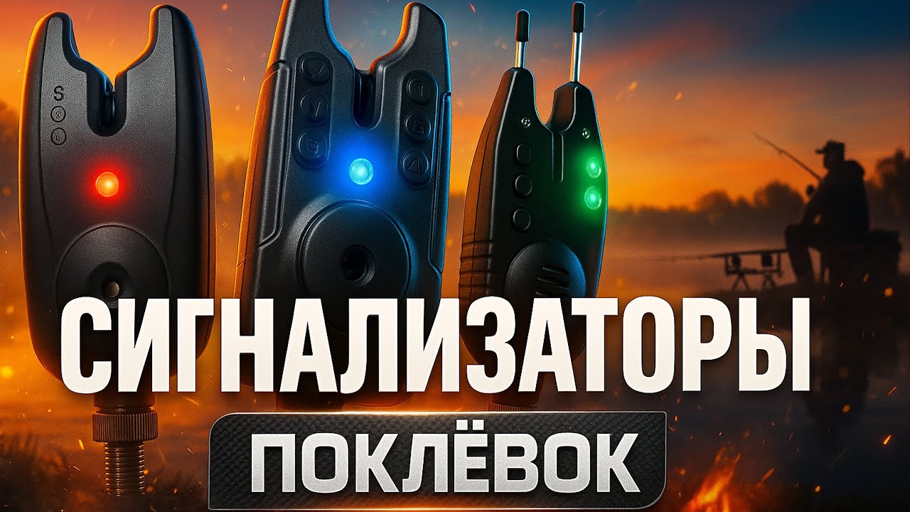 Лучшие 🎣 сигнализаторы поклёвок ТОП-5 2025 года ⚡ Рейтинг наборов для рыбалки