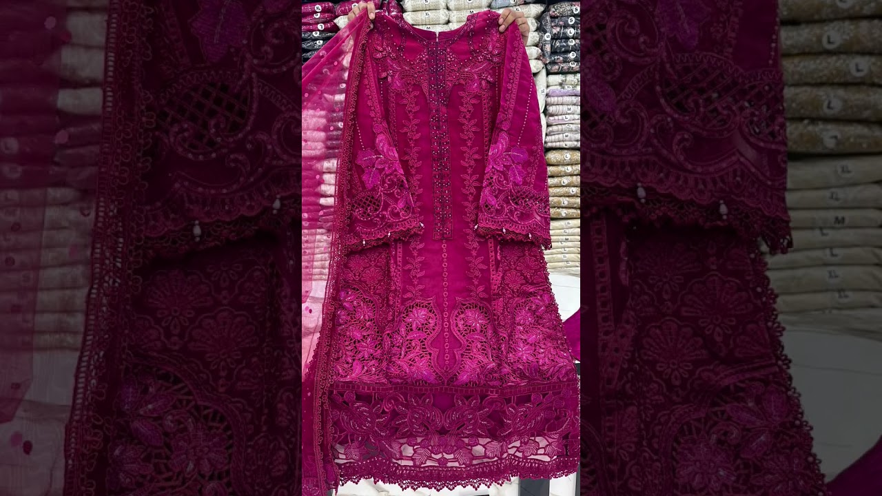 3-Pc Fancy Dresses Elegant designs with premium fabric comment to order now