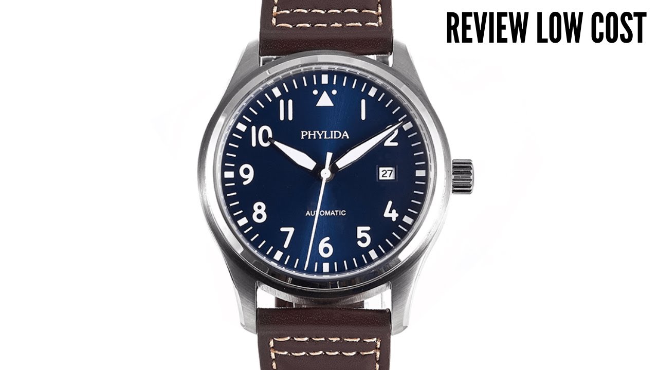 Phylida - Um Rel&oacute;gio no estilo Pilot antigo