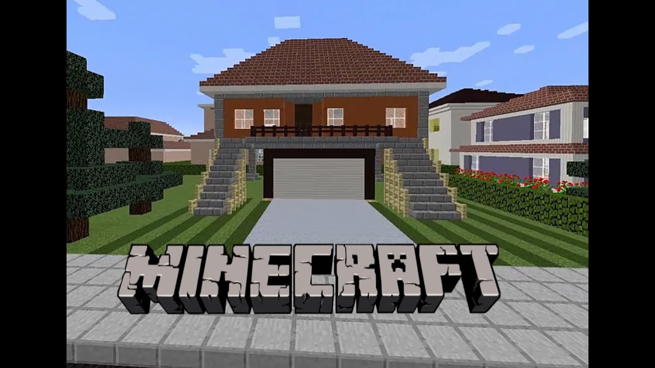 Minecraft: Garajlı Ev Yapımı #4