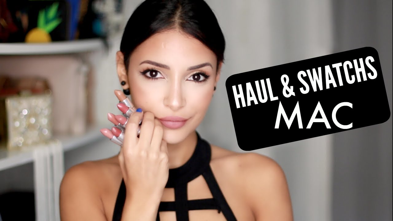 Haul & Swatchs ♡ Mac