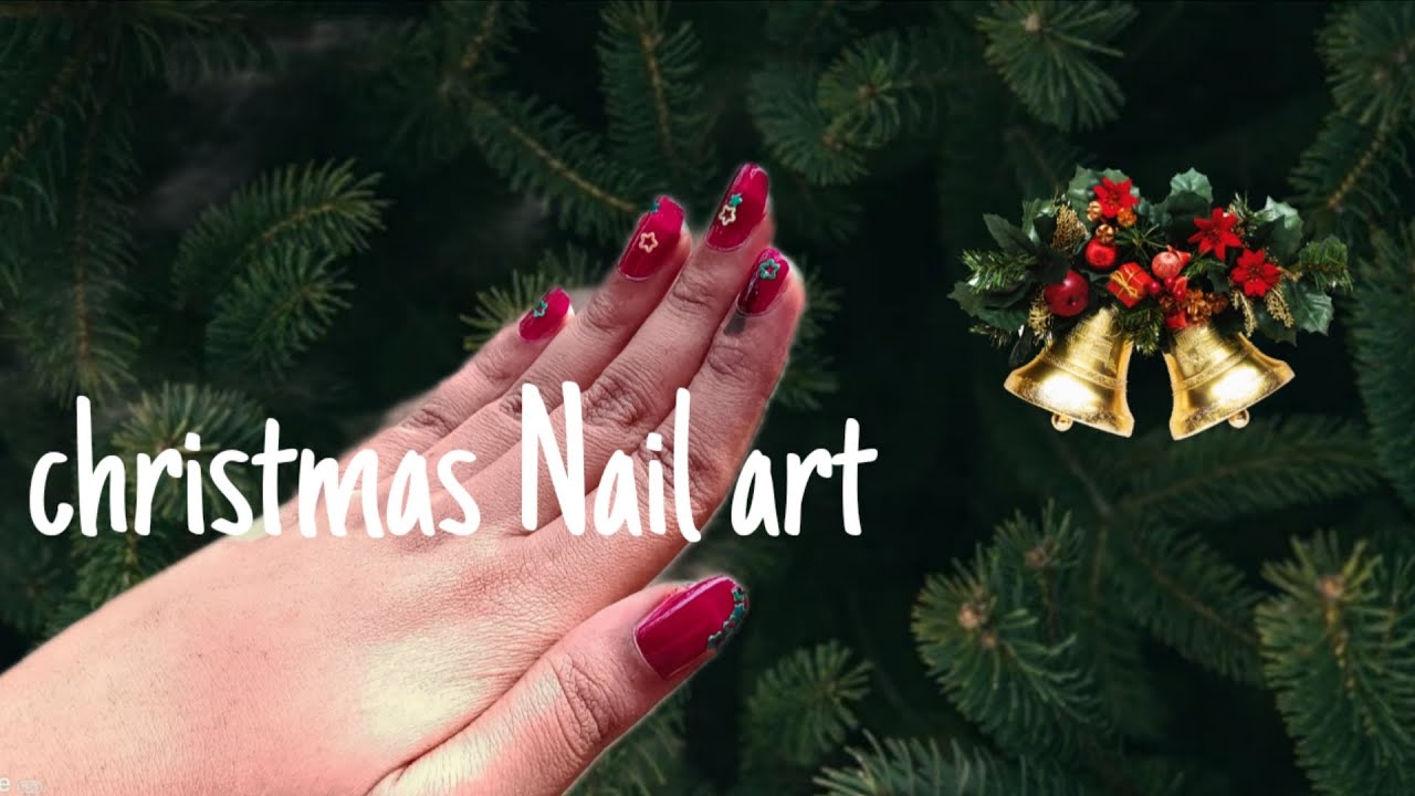 Christmas special nail art for kids🌲🎁🎁🌲🌲