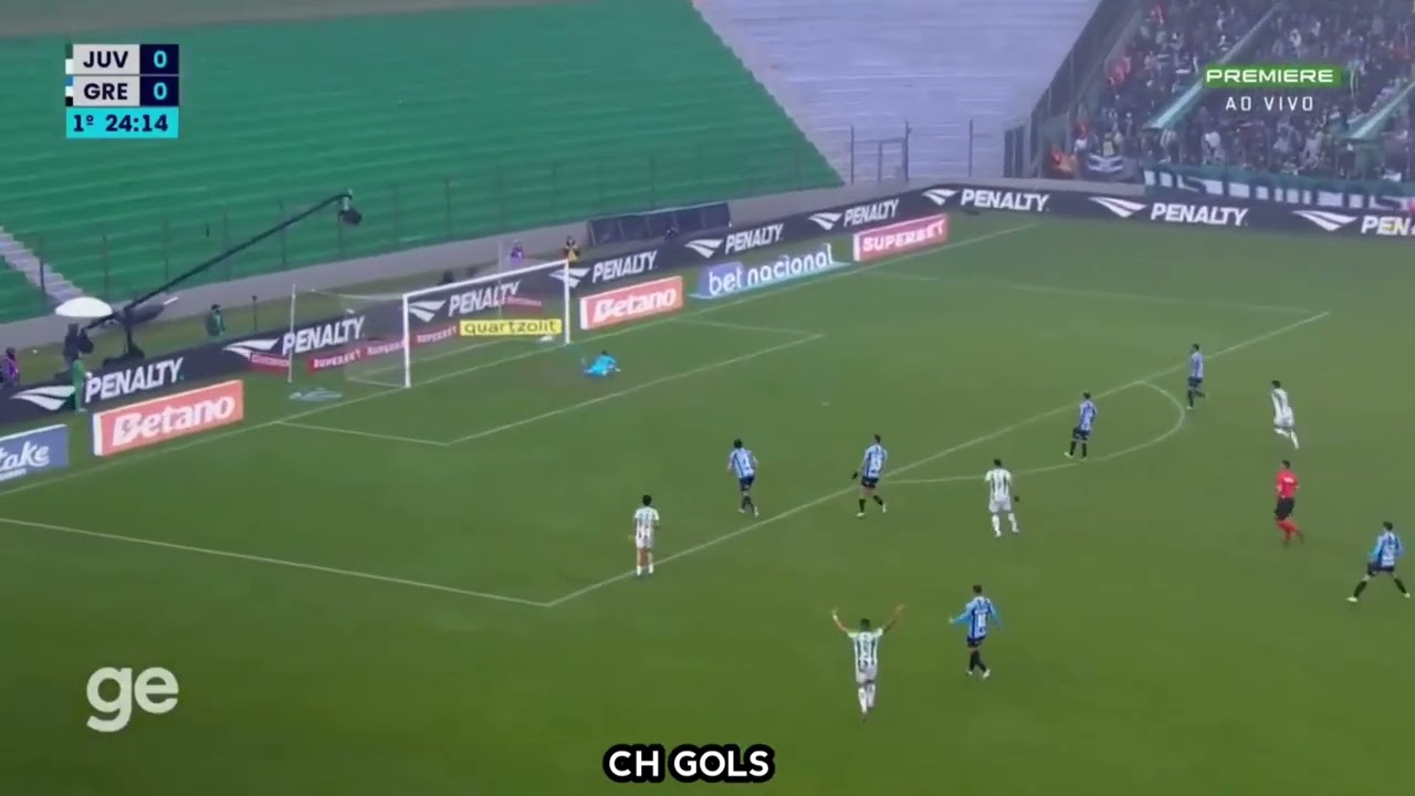 Todos os gols de Gilberto pelo Juventude no ano de 2024 e 2025! 💙🦈