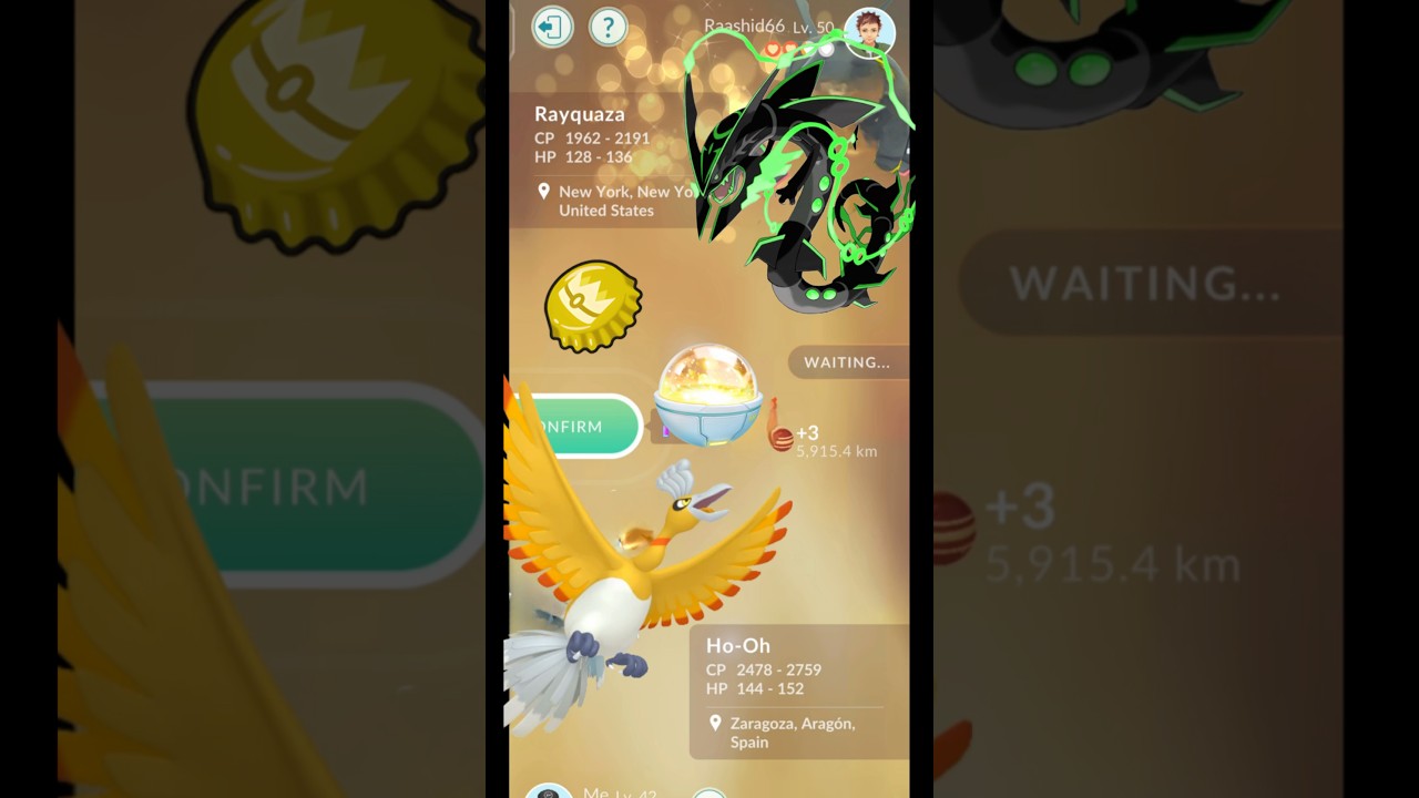 Using Lucky Trinket For✨️Shundo Rayquaza But😑in Pokemon GO