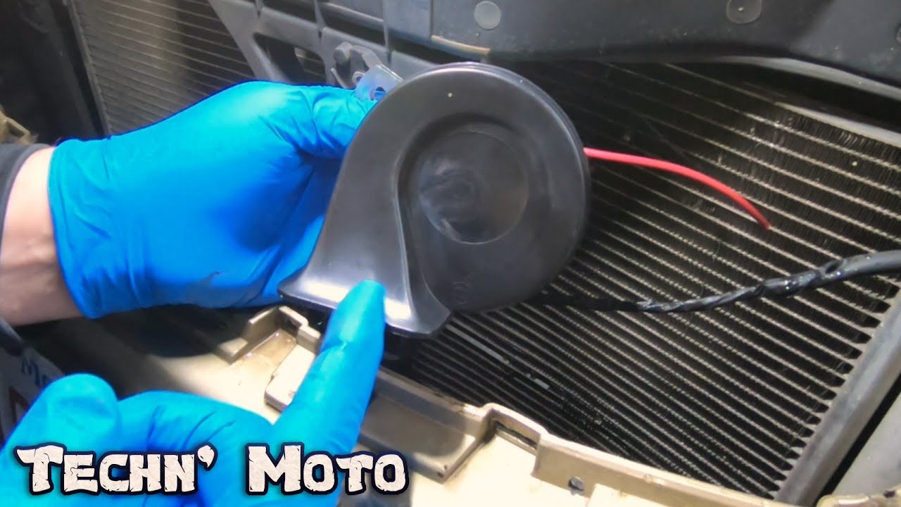 How to Install a Universal Horn on any Vehicle | Techn' Moto