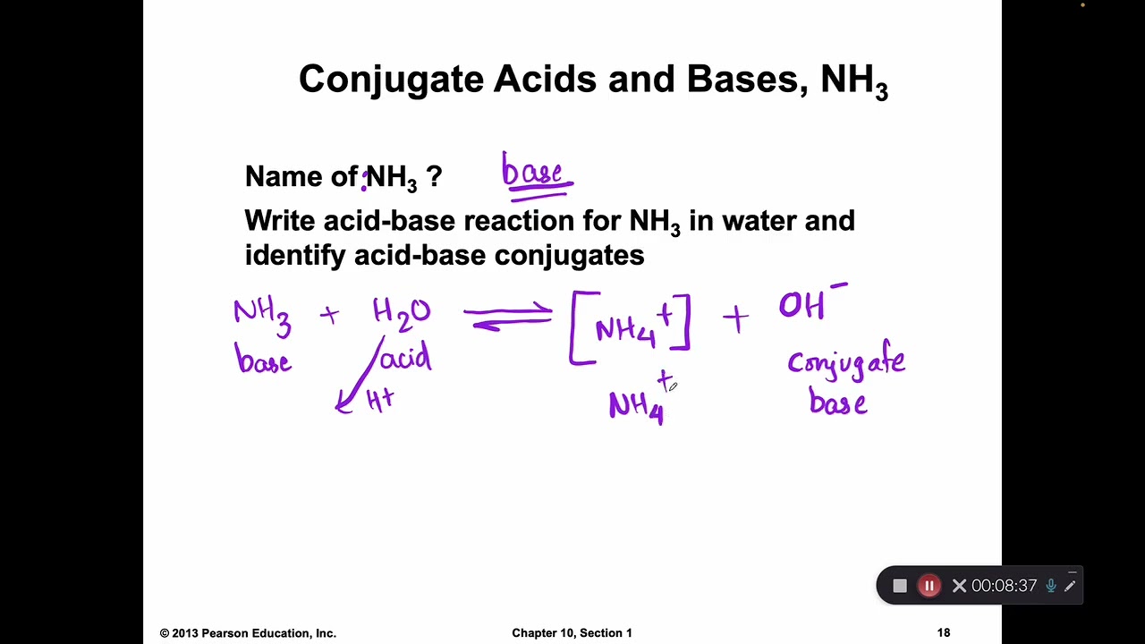 Ch 9 Conjugate Acids and Bases HD 1080   WEB H264 4000