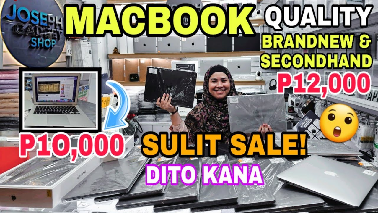 MACBOOK QUALITY as low as 10,000 PRICE Drop ulit ang DAMI, LEGIT Permanent store sa Greenhills