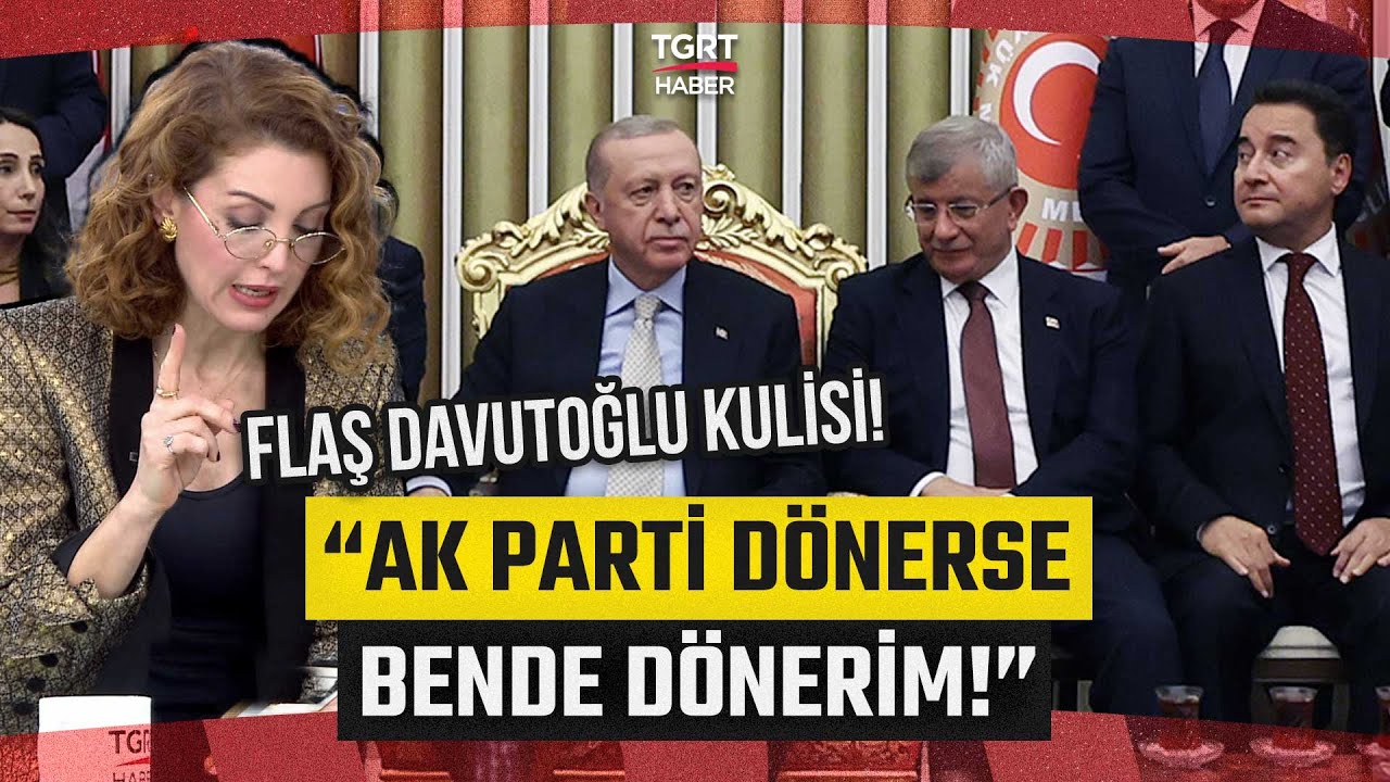 Nagehan Alçı’dan Çarpıcı Davutoğlu Kulisi! 
