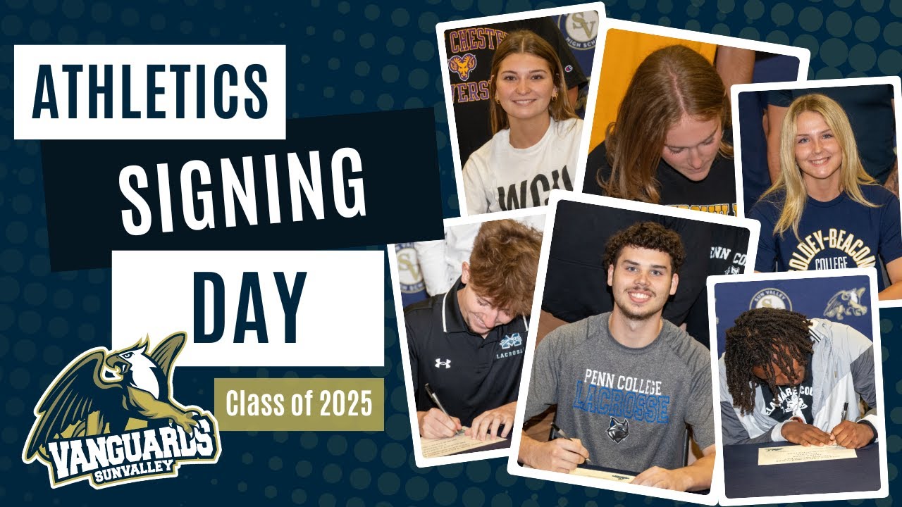 Celebrating Our College-Bound Student-Athletes | SVHS Signing Day 2025