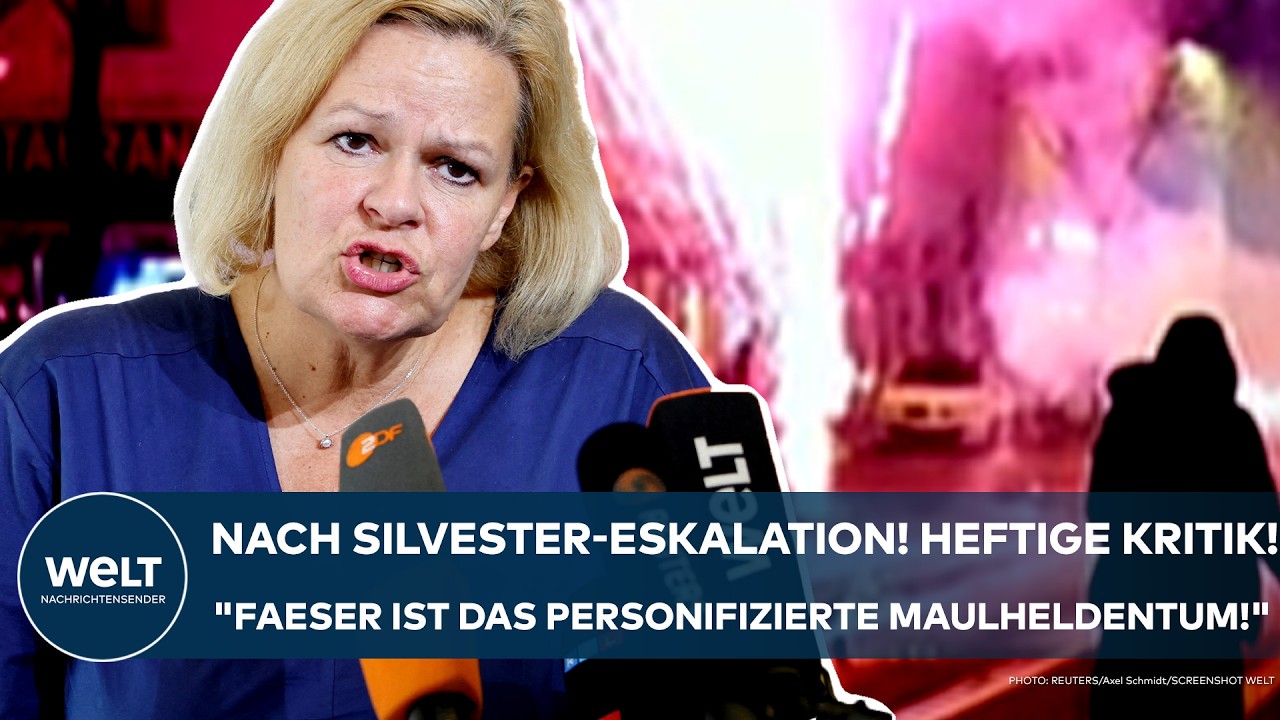 DEUTSCHLAND: Nach der Silvester-Eskalation! 
