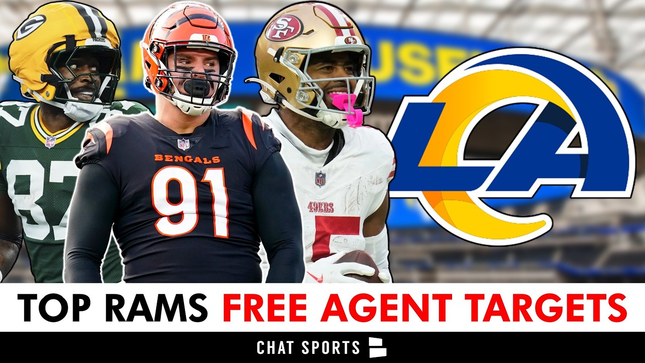 LA Rams Day 2 Free Agent Targets: Top NFL Free Agents Rams Should Target In 2026 NFL Free Agency