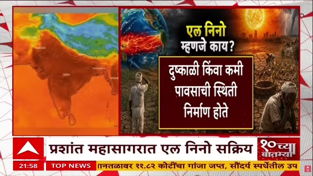 Super El Nino Global Threat: सुपर एल निनो सक्रिय; २०२७ पर्यंत जगावर महाभयंकर हवामान संकट