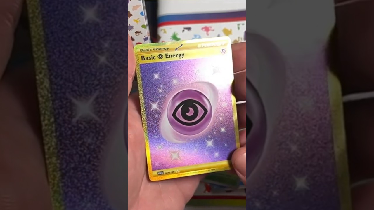 GOLD HYPER RARE PSYCHIC ENERGY FROM S&V 151! #pokemon151 #pokemon