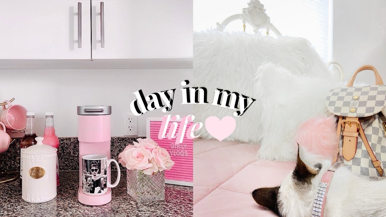 DAY IN MY LIFE♡wake up with me, shopping + lots of girly hauls!