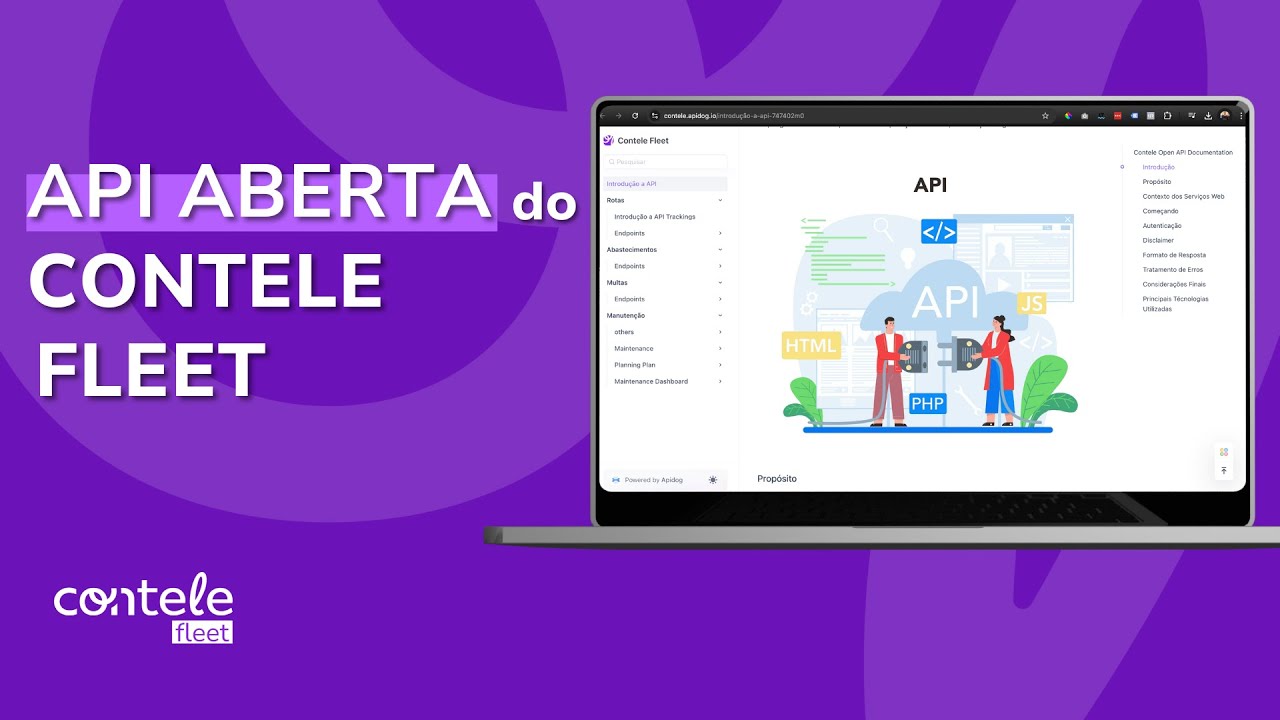API Aberta do Contele Fleet