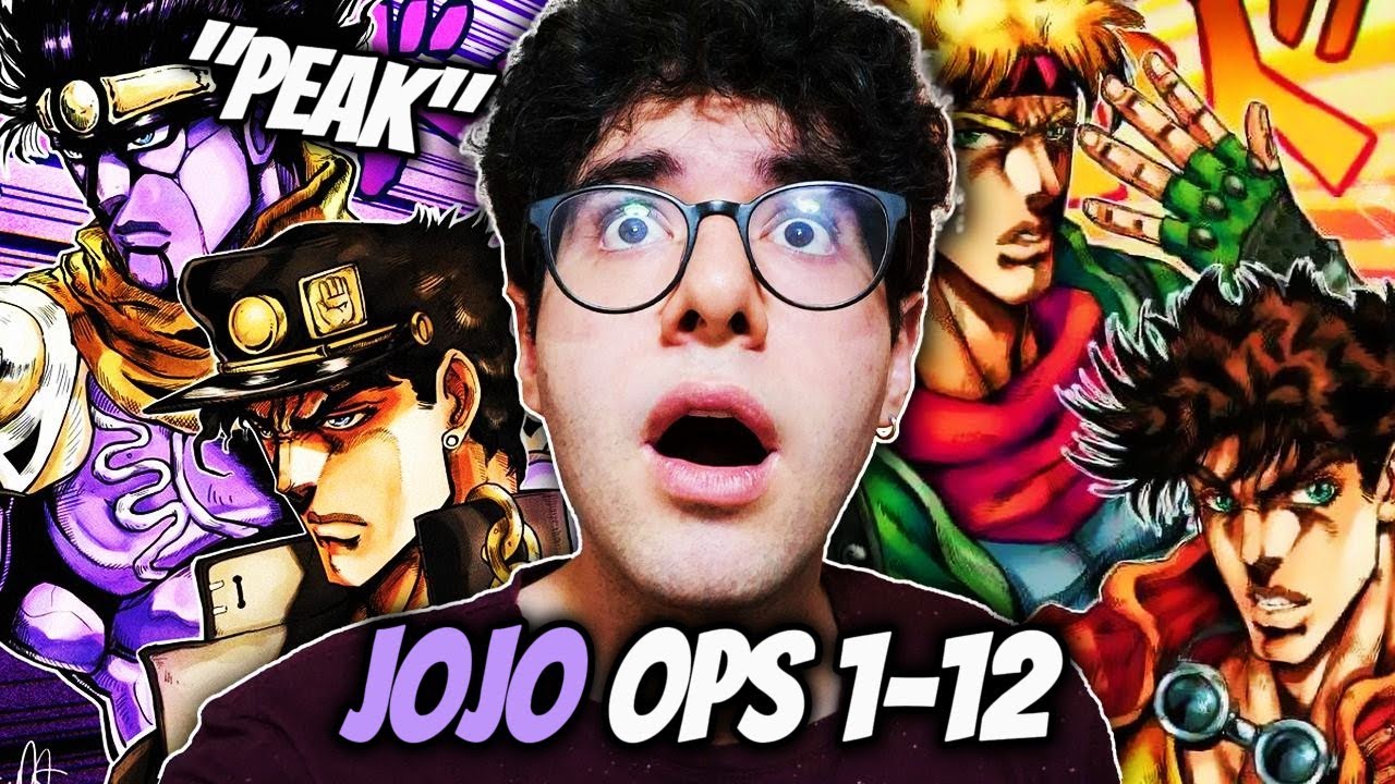 Listening To ALL Jojo's OPS (1-12) For The FIRST TIME!! 🤯 | Visual & Musical Analysis