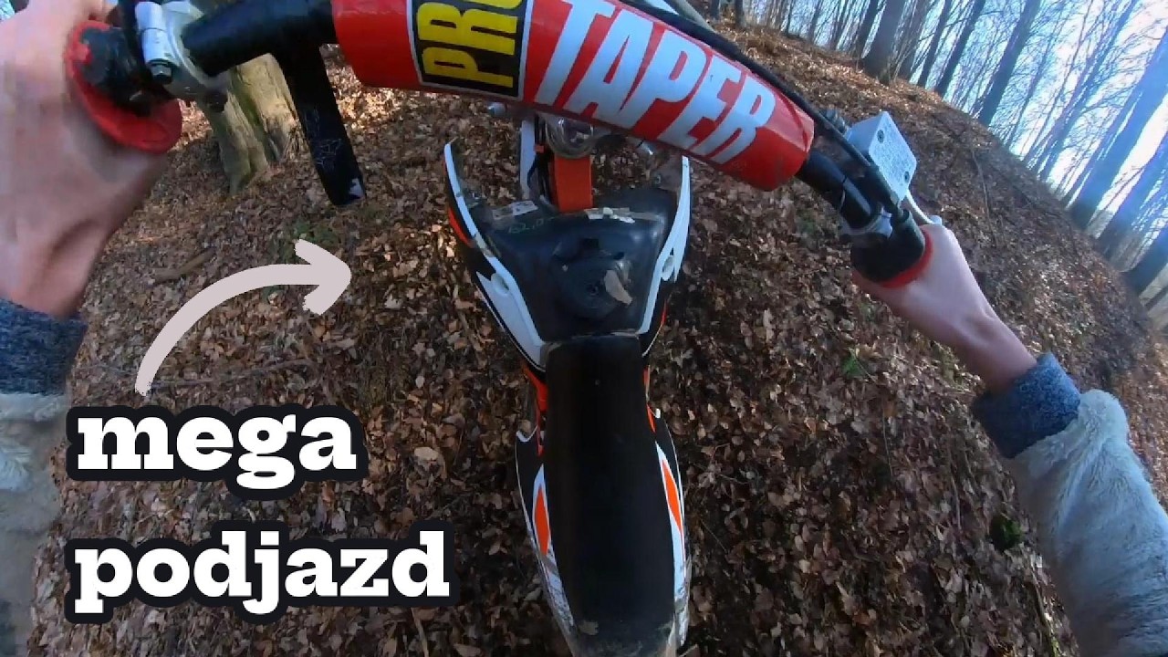 Prawie rozwaliłem motor na tym podjeździe! Hard Enduro w lesie