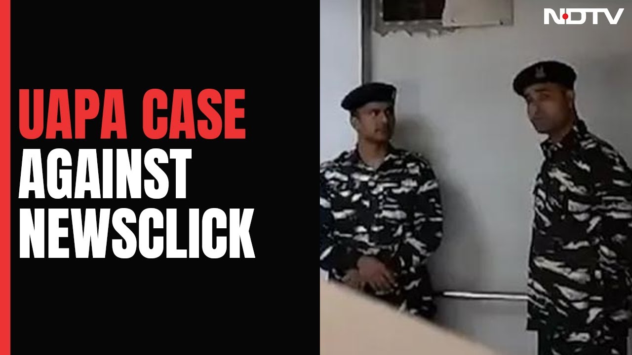 Journalists Raided, Anti-Terror Case Against NewsClick Amid China Funding Row, Other Top Stories