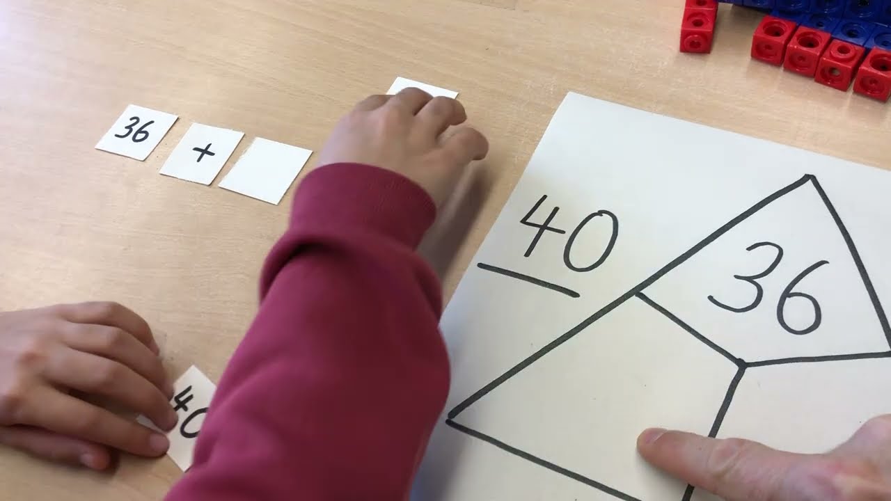Rechendreieck lösen / Mathe lernen in Klasse 2 / einfach schlau üben