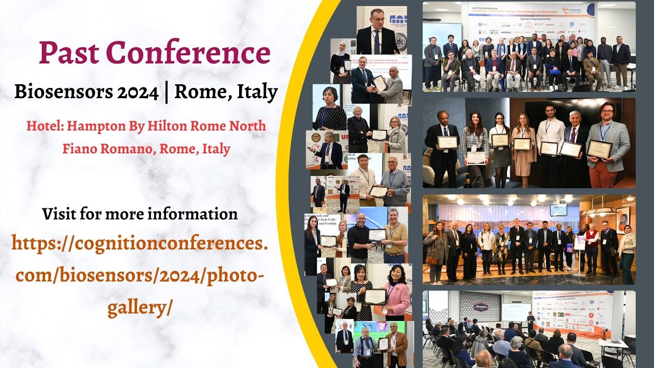 Biosensors Conferences | Biosensors Meeting | 2024 | Cognition Conferences