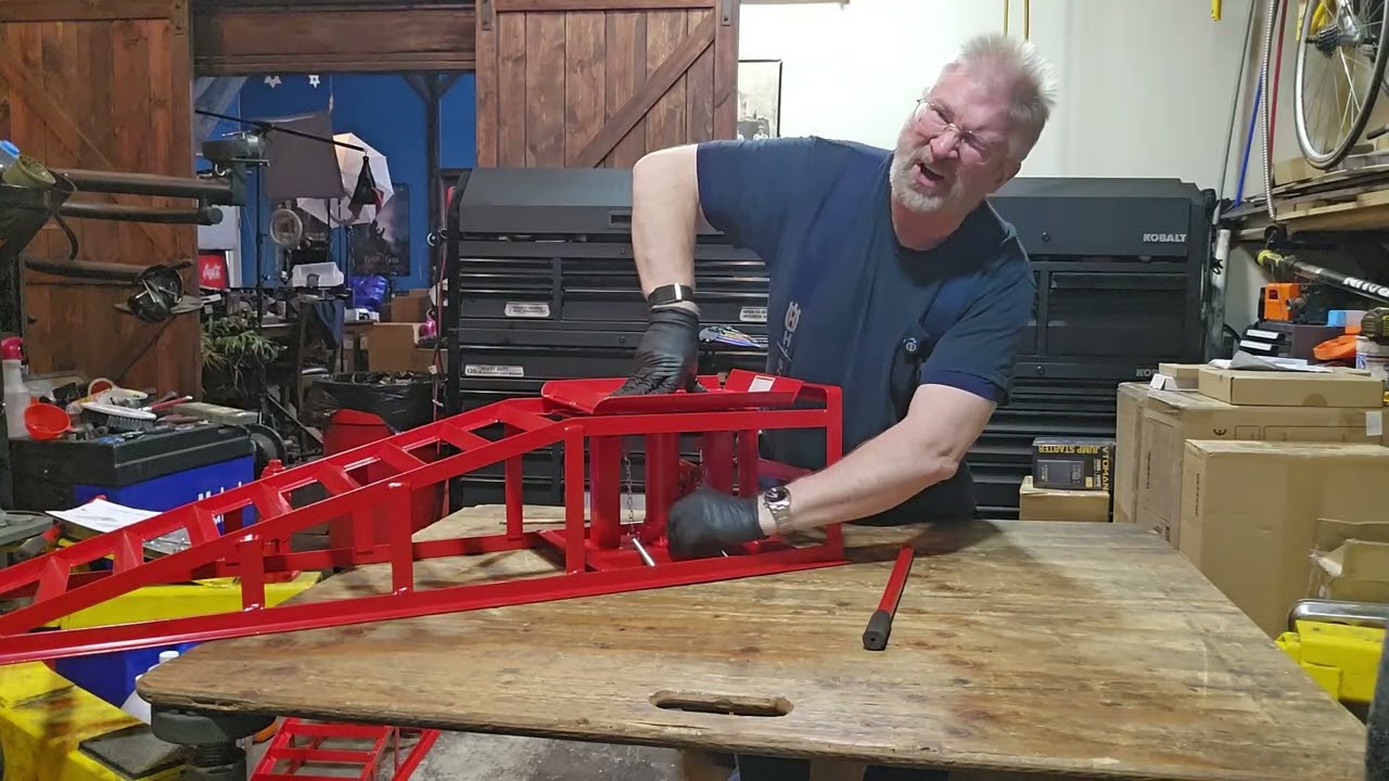 Гидравлические автомобильные рампы, комплект из 2 шт., 11000 фунтов, низкопрофильные переносные п...