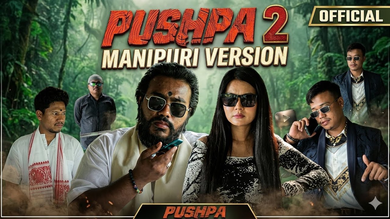 PUSHPA MANIPURI VERSION  OFFICIAL  ￼// Manipuri Comedy Short Video// 