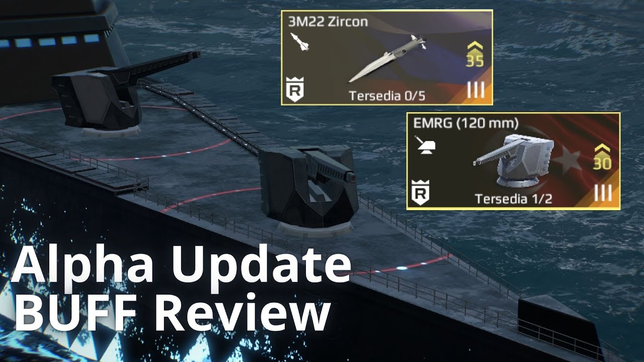HERO ITEM GET BUFF IN NEW UPDATE! - Modern Warships Alpha Test