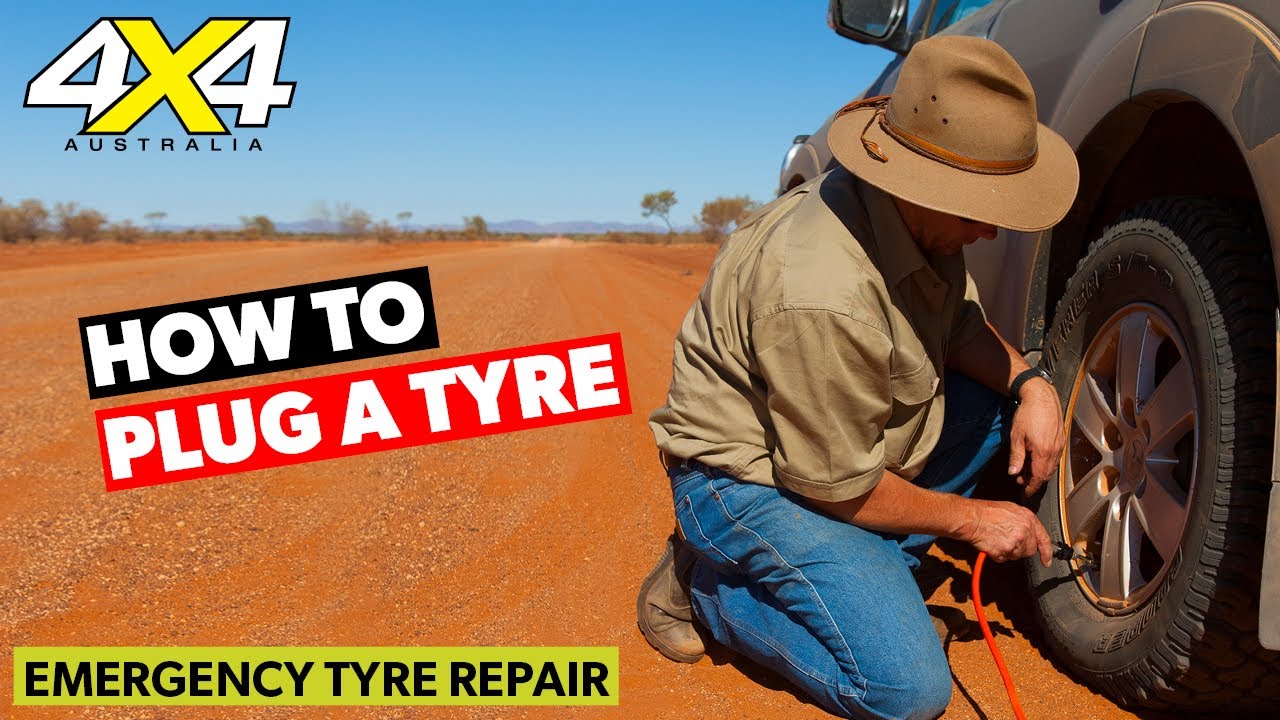 How to plug a 4x4 tyre | 4X4 Australia