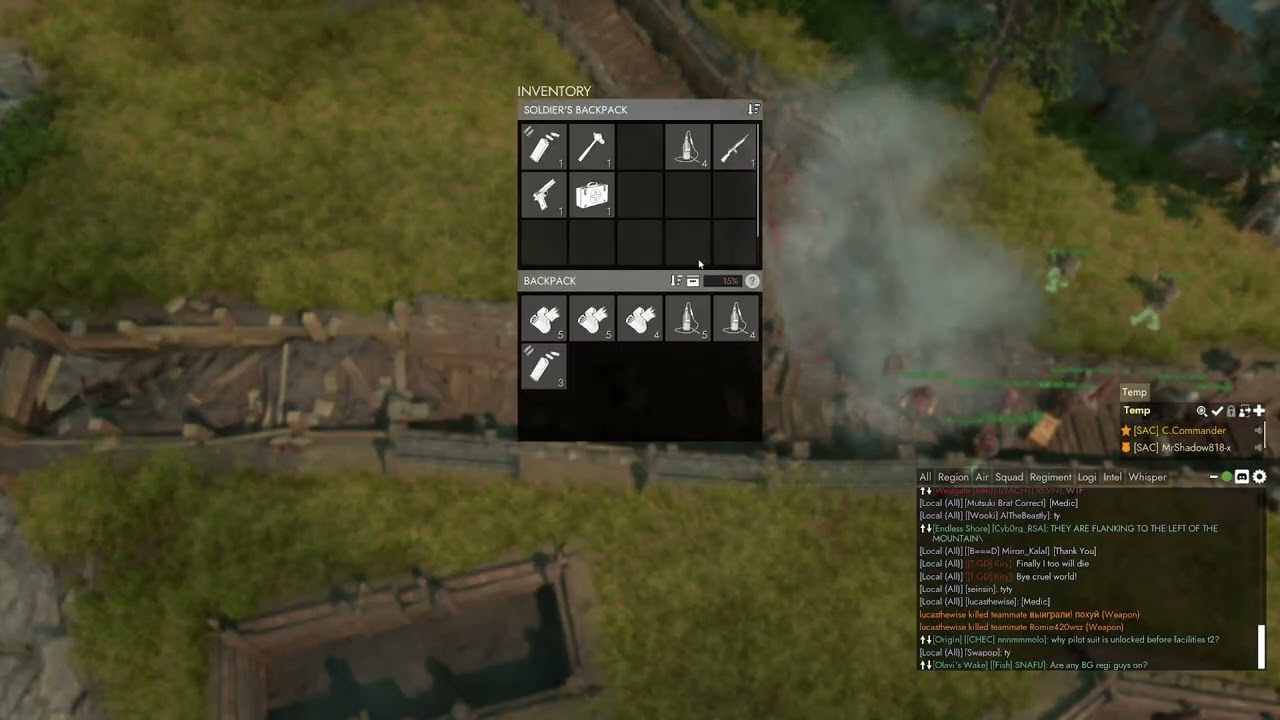 Playing Foxhole [Day 42, P. 1] (Little Commentary)