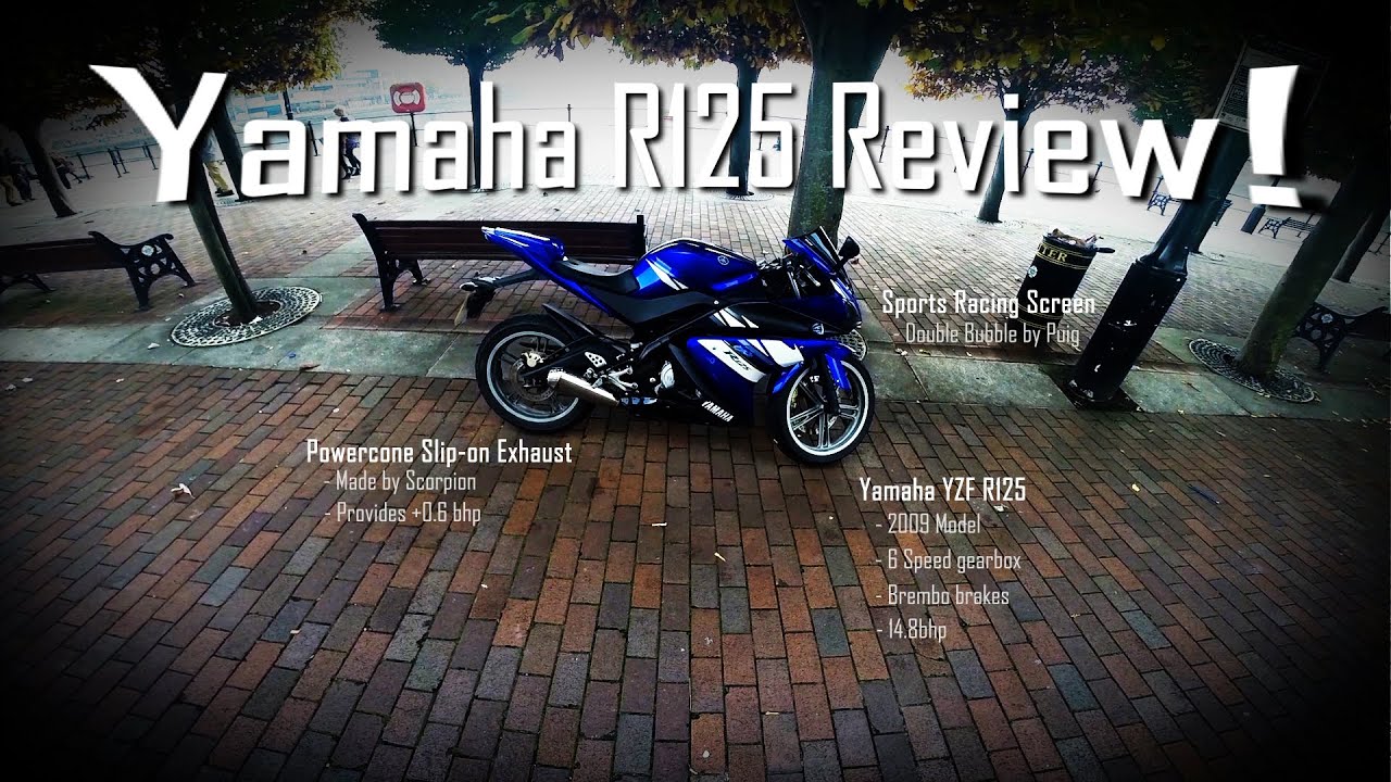 Обзор Yamaha YZF R125!