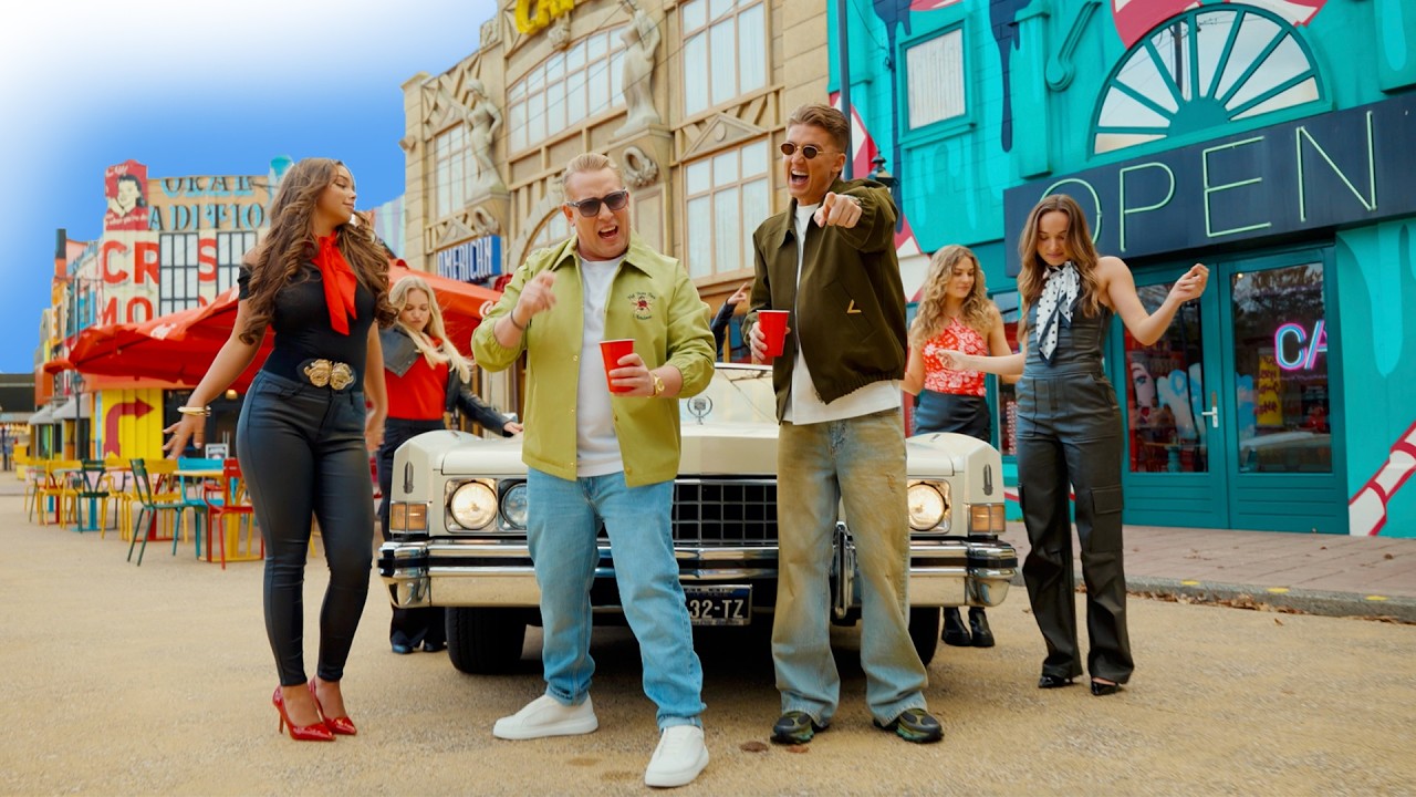 Mart Hoogkamer & Billy Dans - Gappie Sappie (Offici&euml;le Videoclip)