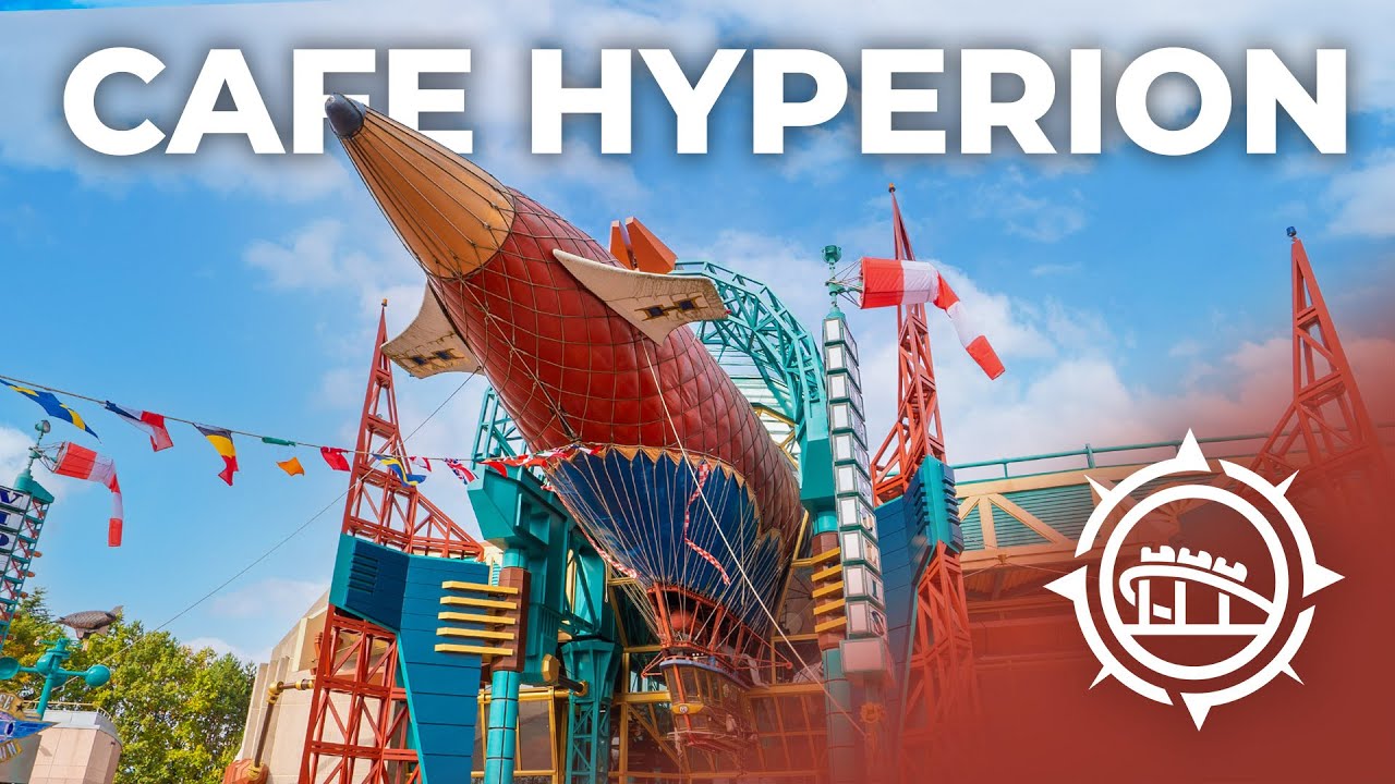 🇫🇷 DISNEYLAND PARIS: Cafe Hyperion | Restaurant Walkthrough 4K