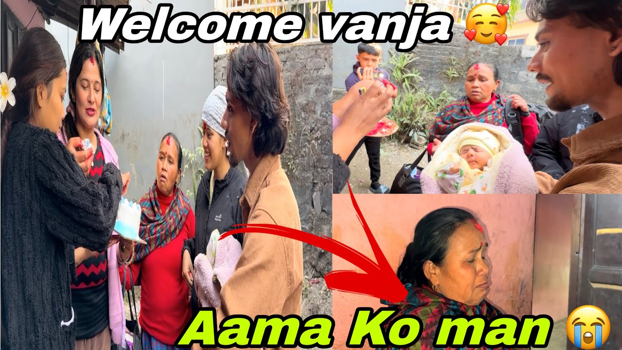 Yati darai garo vayo mote ko family lai🥹 vanja lai welcome aasare gariyo 🥰