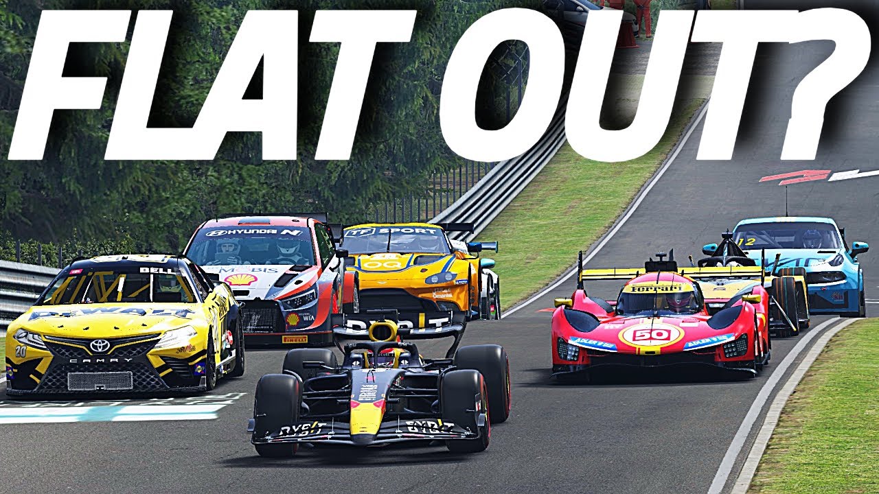 Which Race Cars Can Take The FLUGPLATZ FLAT Out?