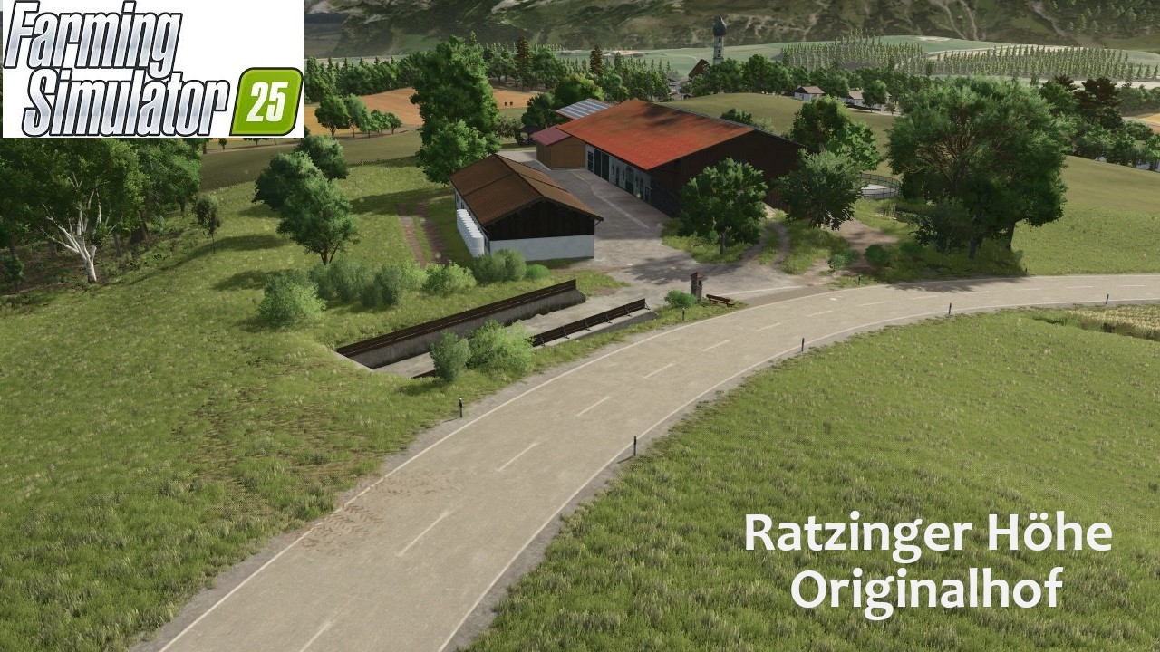LS25 - Ratzinger Höhe - Originalhofvorstellung + Savegame