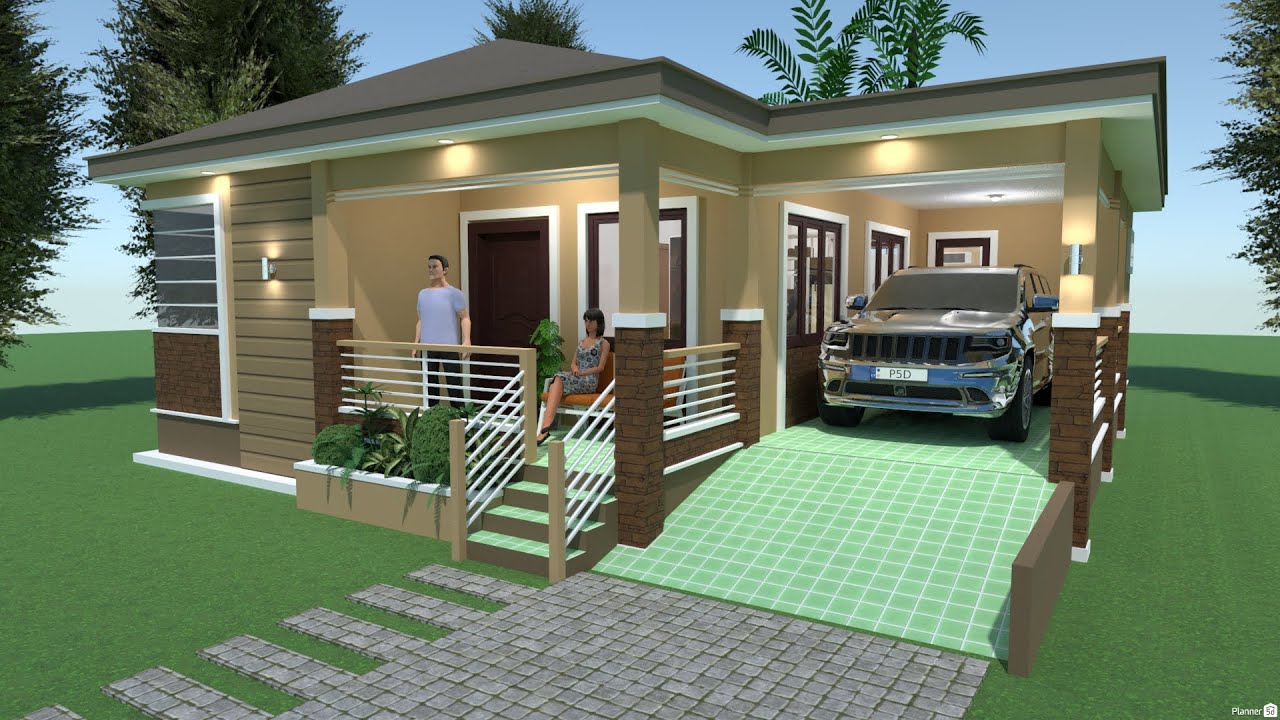 New Elevated Bungalow House Design (95sqm.)