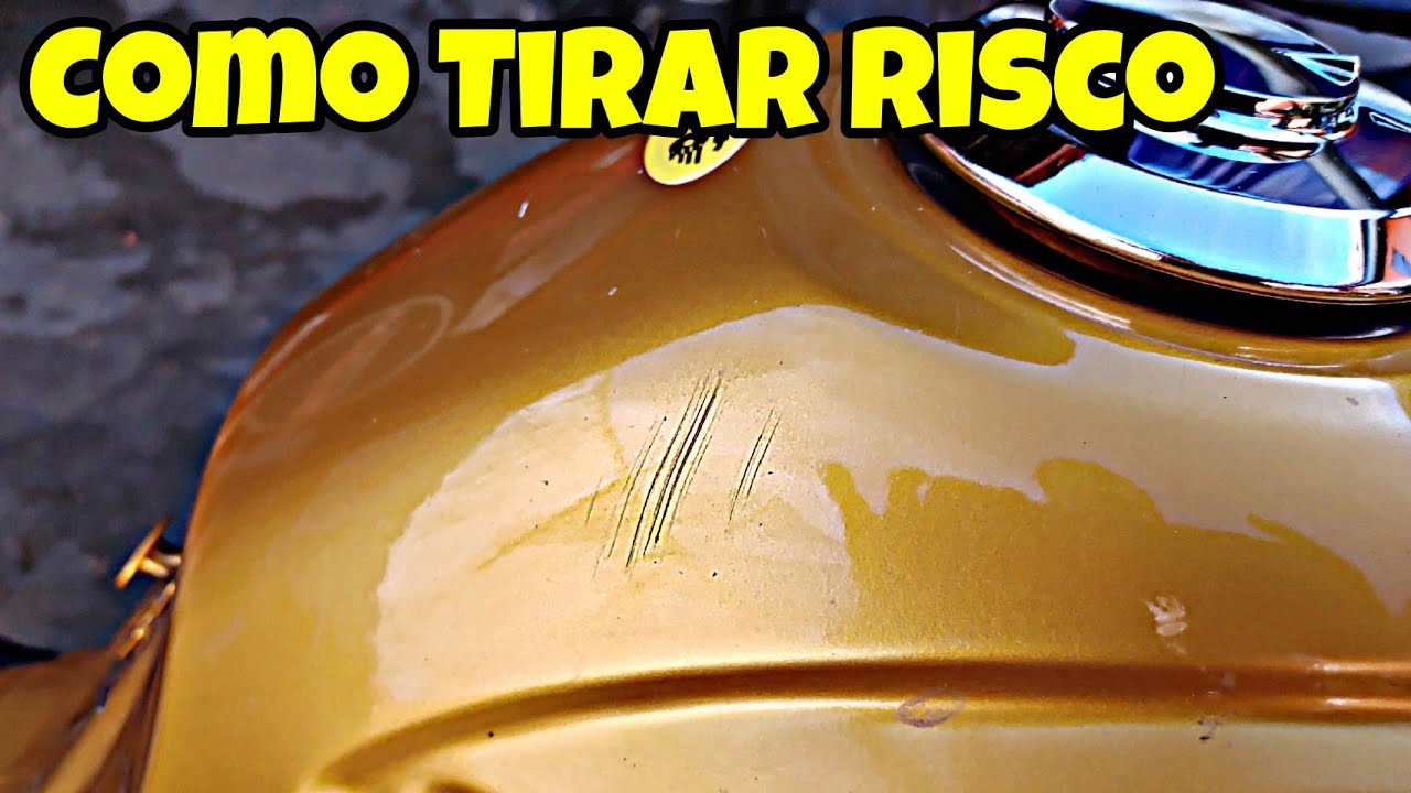 Como Tirar Risco de Moto