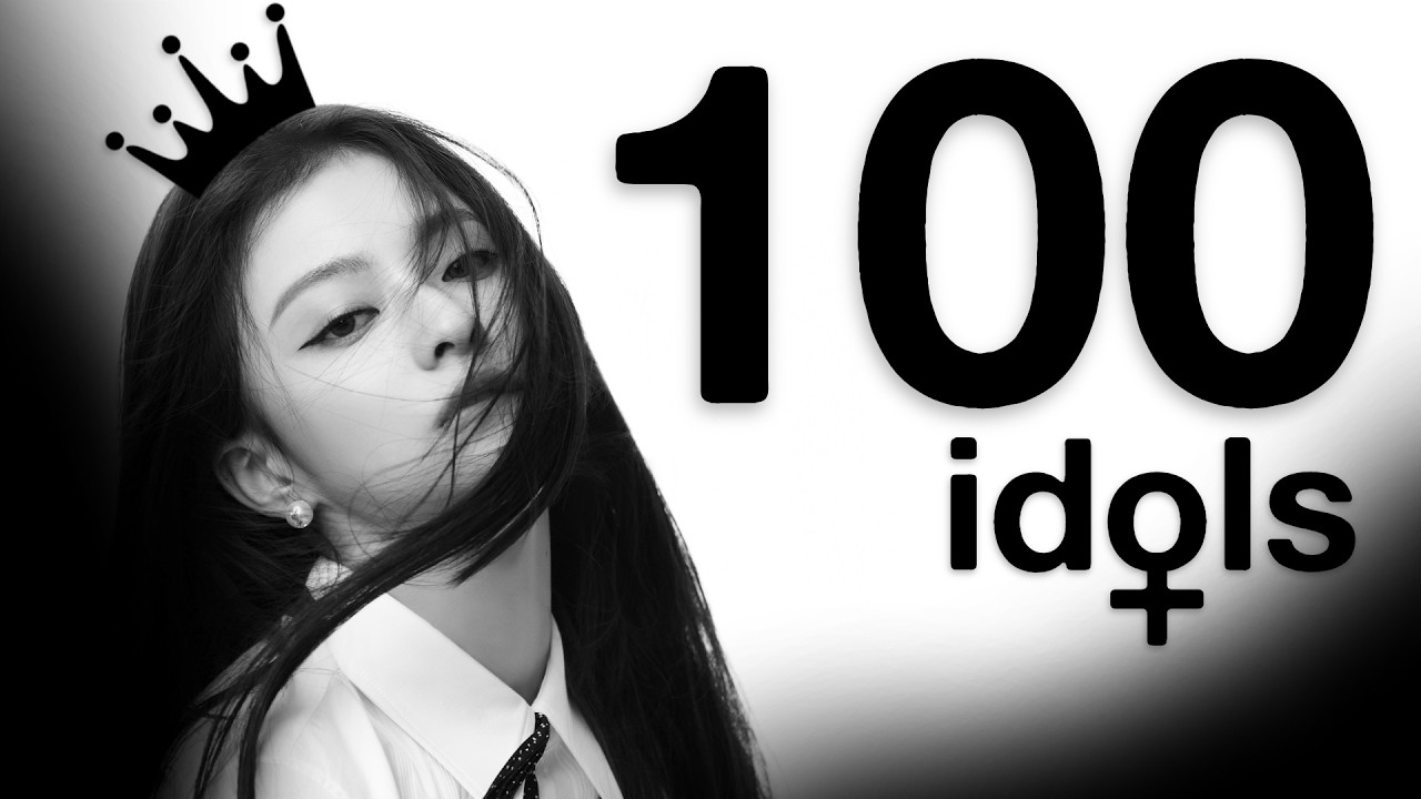 Это видео заканчивается, когда я называю 100 айдолов K-pop