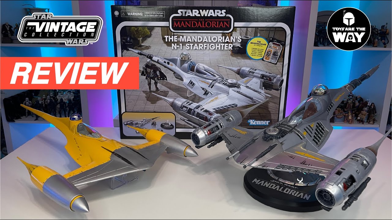 Star Wars The Vintage Collection N1-Starfighter | The Mandalorian | Comparison & Review!