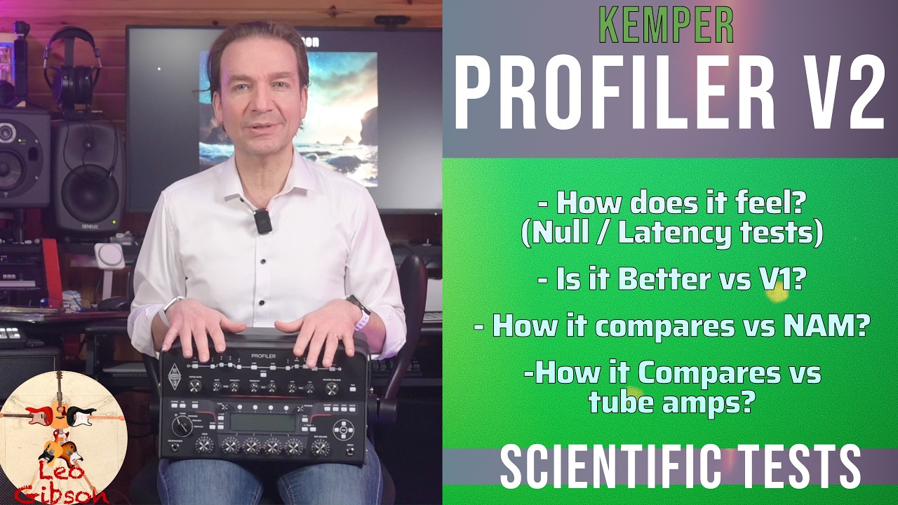 Kemper Profiling V2: How does it feels? How it compares vs NAM? (with Null and Latency tests)