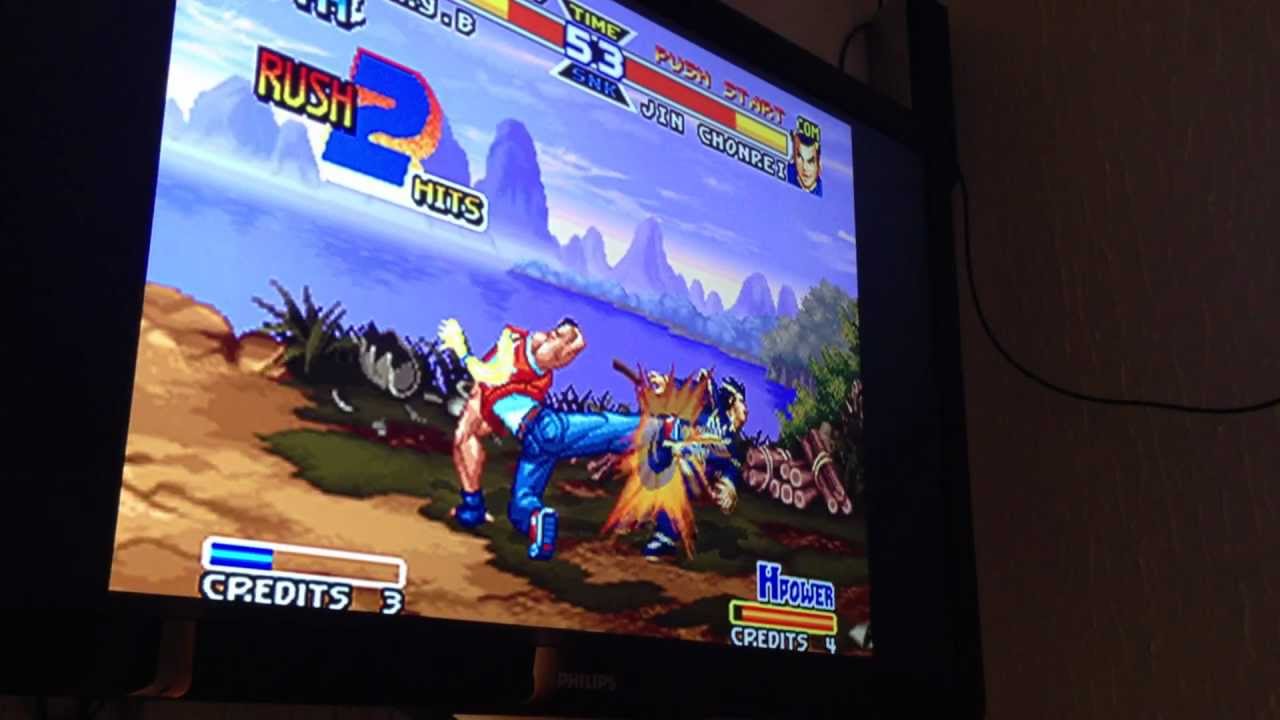 TEST REAL BOUT SPECIAL sur NEOGEO X HDMI